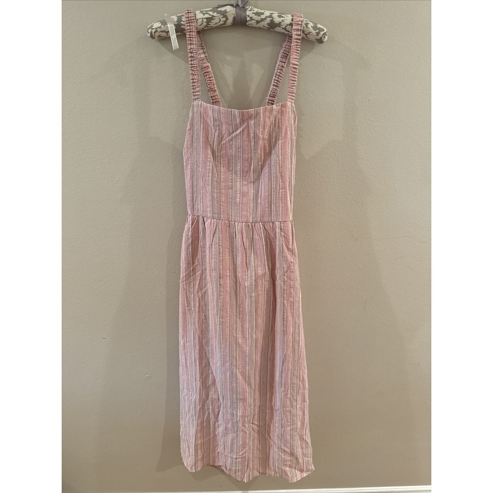 Maurice's‎ Pastel Open Back Midi Dress 1X Country Concert Girlcore Romantic NEW